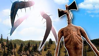 SKY TENTACLES ATTACKED SIREN HEAD! - Garry's Mod Gameplay