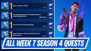 Fortnite Week 7 Quests Guide - How to complete Week 7 Weekly Challenges in Chapter 3 Season 4