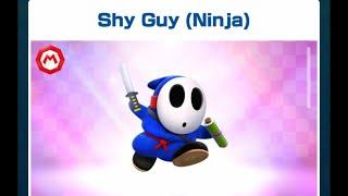 Mario Kart Tour - Character Showcases: Shy Guy (Ninja)