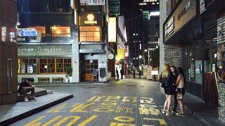 Backstreet of Myeongdong│Seoul in Korea│4K 60fps POV