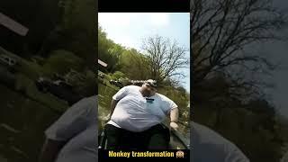 monkey transformation #shorts subscribe to (k1an)  for amazing content like this