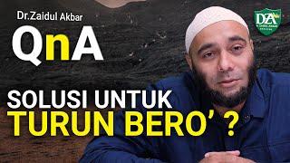 QnA - Solusi Untuk Turun Bero - dr. Zaidul Akbar Official