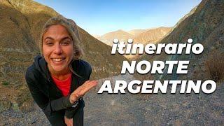 Itinerary through the north of Argentina with must-see sites