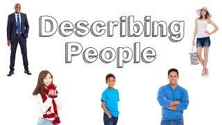 Describing People . Learn English