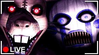 Five Nights at Candy's 3 Full Gameplay! | NIGHT 1-5 COMPLETE! + NIGHT 6 - Livestream w/ Vapor