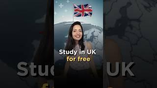 Study in UK for FREE with this scholarship! #shorts