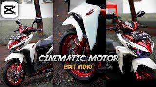 Cara Edit Vidio Cinematic Motor Terbaru | FILTER HD - Tutorial Capcut