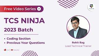 TCS Ninja Coding Questions | Previous Year Questions (2023 Batch) TCS Ninja Preparation!