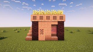 How To Build A Small Survival House In Minecraft