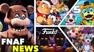 LEAKED FNAF FUNKO FIGURES! Fnaf Withered Merch, Fnaf Movie Leaked & More!