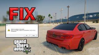 How to Fix GTA 5 Error - Failed to initialize critical data / Unable to launch game (Rockstar Games)