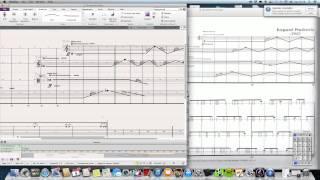 Advanced notation using Sibelius 7.5. Part 1