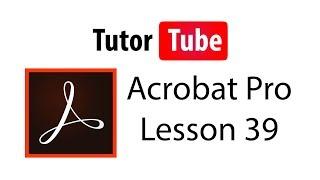 Adobe Acrobat Pro Tutorial - Lesson 39 - Inserting Pictures