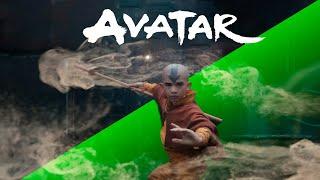 Airbending #01 Swirls ◈ FREE VFX Greenscreen ◈ Avatar inspired Air/Dust effects overlay