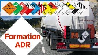 Formation ADR transport marchandises dangereuses : la classification marchandises et les étiquettes