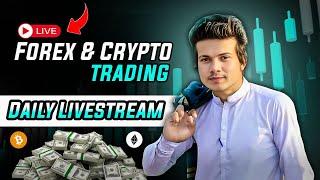 Live Crypto & Forex Trading: Bitcoin and Gold Market Updates!