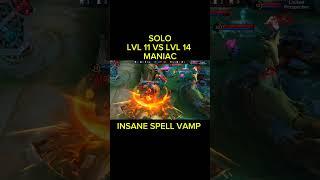 Insane Maniac Crazy Spell camp Mlbb #mobilelegends #ml #mlbb #maniac