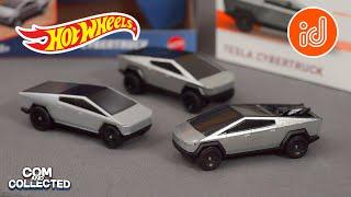 Let's open the Hot Wheels ID Tesla Cybertruck! (RC & Basic Comparison)