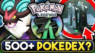 POKEMON NEWS! 500+ POKEDEX RUMOR FOR LEGENDS Z-A! NEW NINTENDO SWITCH 2 IMAGES REVEALED & MORE!