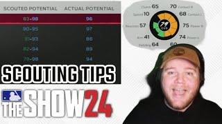 The BEST Scouting Strategy in MLB the Show 24!! Tips and Tricks to NAIL your Picks!