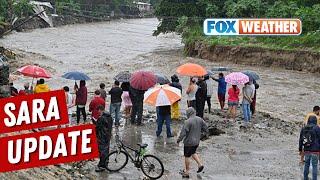 Tropical Storm Sara Continues Blasting Central America With Flooding Rain