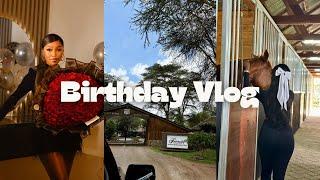 Birthday Vlog + Fairmount Mt. Kenya Safari Club + Vacation Prep