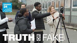 Truth or Fake 2022: Debunking fake news with high-school students