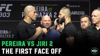 Alex Pereira vs. Jiri Prochazka 2 First Face to Face