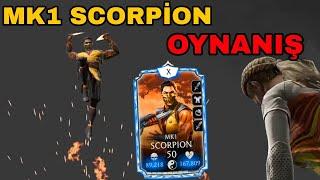 20 SANİYE ÖLÜMSÜZLÜK ? | MK1 Scorpion Oynanış | Mk Mobile