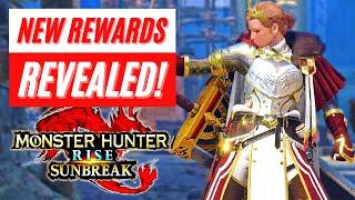 New Rewards Reveal Event Quest DLC Monster Hunter Rise Sunbreak News