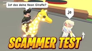 Werde ich GESCAMMT in Adopt Me ? Der SCAMMER Test| Roblox/Deutsch