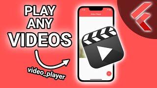 Play ANY VIDEO in your Flutter App (video_player) #Flutter #AppDevelopment #FlutterWeb #Web