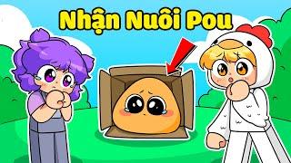 Tô Gà Nhận Nuôi Pou Trong Roblox Và Cái Kết* Tô Gà Và Nabee Nhận Nuôi Pou