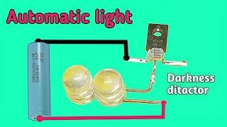 Easy electronics projects |  How to make a simple automatic light