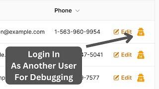 Filament Impersonate Plugin: Log In as Other User