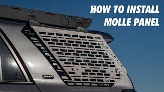 How To Install the Molle Panel for the 5th gen 4Runner Bravo Roof Rack