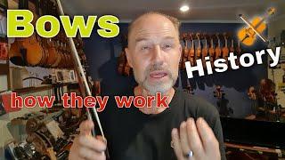 I Talk About Violin Bows, Viola Bows and Cello Bows...