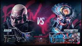 Raven VS eyemusician (yoshimitsu) - Tekken 8 Rank Match