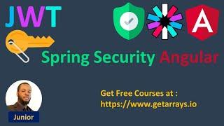 JSON Web Token with Spring Security and Angular | FREE COURSE