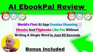AI EbookPal Review (HUGE List of Bonuses)