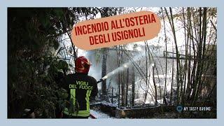 Incendio all’osteria degli usignoli - Corriere Romagna