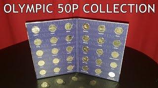 COMPLETE OLYMPIC 50P COIN COLLECTION | ROYAL MINT