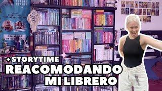 ¿Cómo SALÍ del CLOSET? Chisme mientras arreglo mi librero️‍