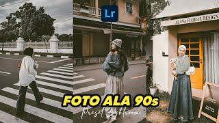 FREE 50+ PRESET LIGHTROOM | FOTO ALA 90s | LIGHTROOM TUTORIAL