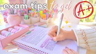 Exam day routine + last minute study tips to get those A's 