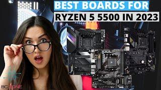 THE BEST MOTHERBOARDS FOR RYZEN 5 5500! (TOP 3)