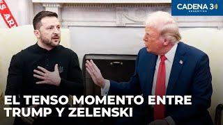 Escándalo mundial: fracasó la reunión entre Trump y Zelenski | Cadena 3 Argentina