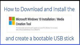 How to make a Windows 10 bootable USB stick - 2021