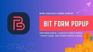 Bit Forms Popup WordPress Plugin | WordPress Popup Form | Mailchimp Exit Intent Popup