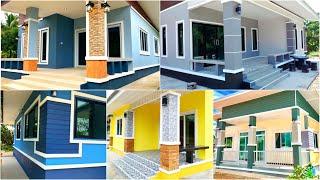 Top 100 House Painting colours Outside 2023 | Exterior Wall Paint Color Combinations Ideas